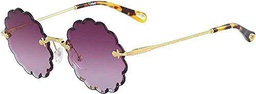 Chloé CE142S, Gafas para Mujer, Gold/Gradient Purple