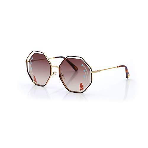 Chloé CE132SRI, Gafas para Mujer, Havana/Gr Brown Lens W/Print