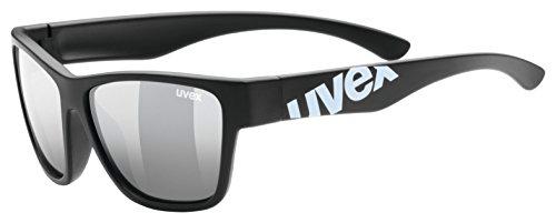 uvex Sportstyle 508 Gafas de Sol, Juventud Unisex, Black Mat/Silver, One Size