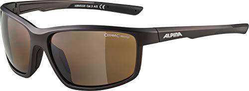 ALPINA adultos unisex, DEFEY gafas deportivas, tin matt-black