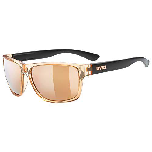 Uvex lgl 36 CV Gafas de Sol, Adultos Unisex, Brown Black/Champagne Daily, One Size