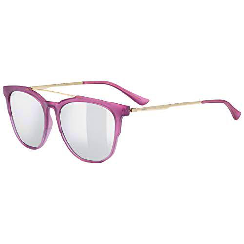 uvex lgl 46 Gafas de Sol, Unisex-Adult, Rose Mat/Silver, One Size