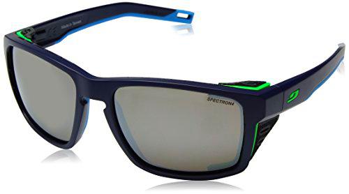 Julbo Shield - Gafas de sol unisex para adulto, azul oscuro/azul/verde