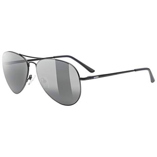 uvex lgl 45 P Gafas de Sol, Unisex-Adult, Black Mat/ltm