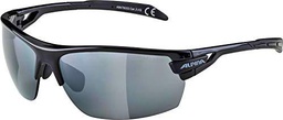 ALPINA Tri-Scray Gafas de Sol, Unisex Adulto, Negro (Black)