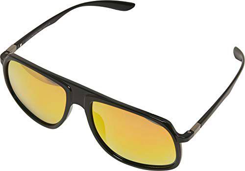 Urban Classics TB2779-01216 Sunglasses, Negro/Amarillo