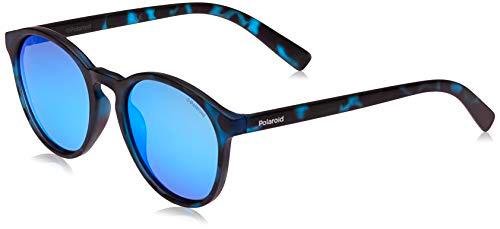 Polaroid PLD 8024/S 5X JBW Gafas de sol, Azul (Bluette Havana/Grey Grey Speckled Blue Pz)