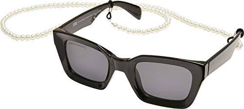 Urban Classics Sunglasses Poros with Chain Gafas, negro/negro