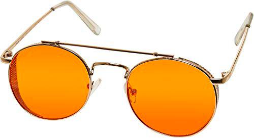 Urban Classics Sunglasses Chios Gafas, dorado/naranja