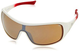 Dice - Gafas de Sol Deportivas Blanco White Matt