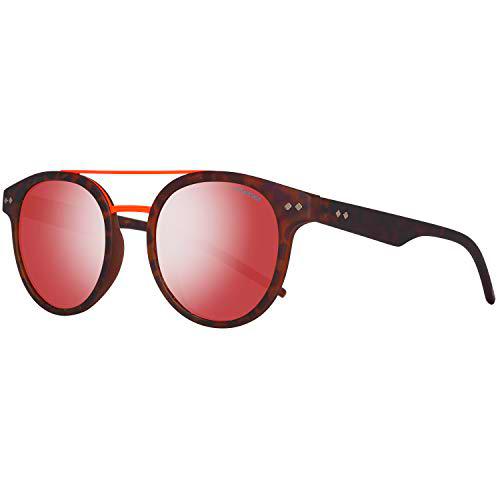 Polaroid PLD 6031/S OZ N9P Gafas de Sol, Marrón (Matt Havana/Red Grey Speckled Pz)