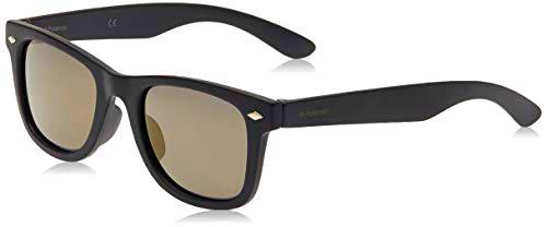 Polaroid PLD 8006/S LM DL5 Gafas de sol, Negro (Matt Black/Grey Goldmir Pz)