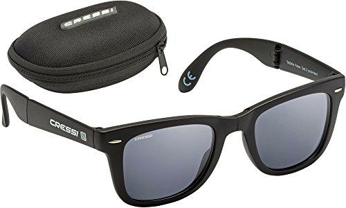 Cressi Taska Gafas Plegables, Unisex Adulto, Negro/Gris Oscuro