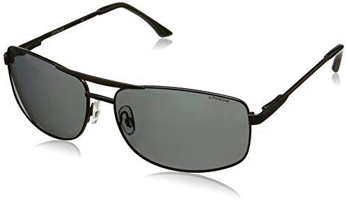 Polaroid PLD 2017/S Y2 PDE 62 Gafas de sol, Negro (Smtte Black/Grey Pz), Hombre