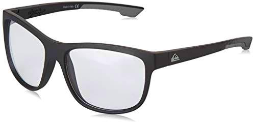 Quiksilver Crusader Adapt Gafas De Sol, Hombre, Black/Grey/Grey-Combo, 1Sz