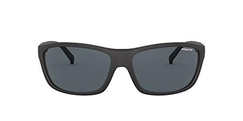 Arnette 0AN4263 Gafas, Negro Mate/Gris Oscuro, 63 para Hombre