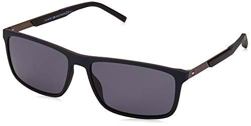 Tommy Hilfiger TH 1675/S gafas de sol, MTT NEGRO, 59 para Hombre