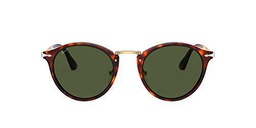 Persol 0Po3166S 24/31 49 Gafas de sol, Marrón (Havana/Green)