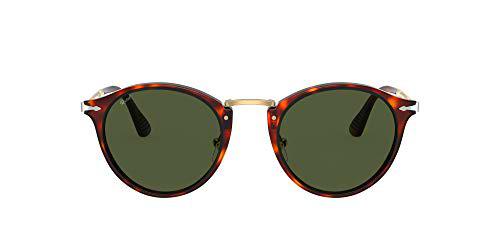 Persol 0Po3166S 24/31 49 Gafas de sol, Marrón (Havana/Green)