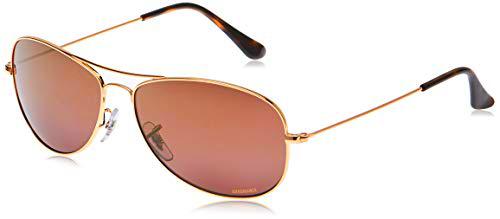 Ray-Ban RB 3562 Gafas de sol, Shiny Gold, 59 para Hombre