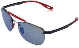 Ray-Ban 0RB3662M Gafas de lectura, SILVER, 59 para Hombre