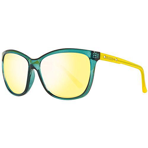 Guess Sonnenbrille Gu7308 S18 60 Gafas de sol, Amarillo (Gelb)