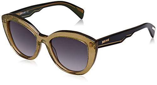 Just Cavalli JC864S Gafas de sol, Amarillo (Yellow/Other/Gradient Smoke)