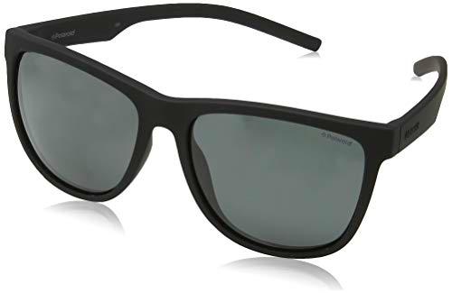 Polaroid PLD 6014/S Y2 YYV Gafas de sol, Negro (Black Rubber/Grey Pz)