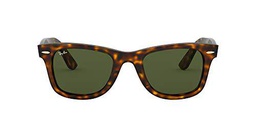 Ray-Ban WAYFARER EASE RB4340 - Gafas de Sol Unisex con lentes verdes