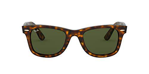 Ray-Ban WAYFARER EASE RB4340 - Gafas de Sol Unisex con lentes verdes