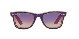 Ray-Ban 0RB2140 Gafas de sol, Jeans Violet, 50 Unisex-Adulto