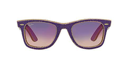 Ray-Ban 0RB2140 Gafas de sol, Jeans Violet, 50 Unisex-Adulto