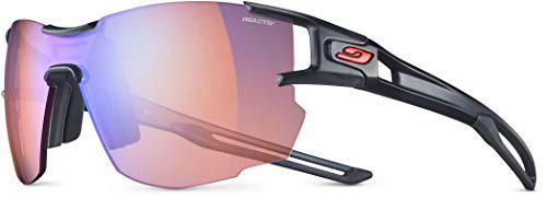 Julbo J4963414 Gafas de sol Adultos Unisex, Negro Translúcido/Negro, M