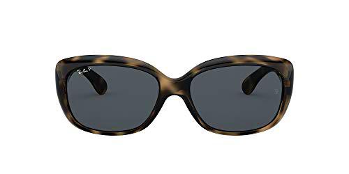 Ray-Ban 4101 Gafas de sol, Havana Grey, 57 para Mujer