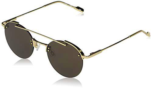 Calvin Klein EYEWEAR CK20133S-717 Gafas, Shiny Gold/Solid Brown