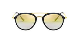 Ray-Ban 0RB4253 Gafas de sol, Top Black On Transparente, 52 Unisex