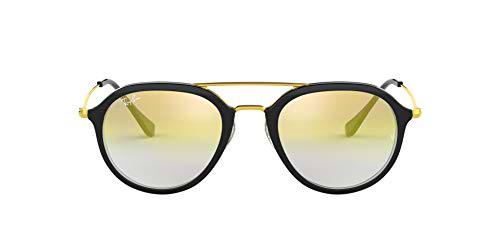 Ray-Ban 0RB4253 Gafas de sol, Top Black On Transparente, 52 Unisex