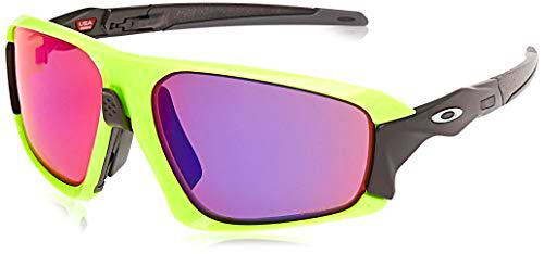 OAKLEY Field Jacket Gafas de sol para Unisex, Fluorescente/Negro, 0