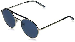 Calvin Klein EYEWEAR CK20131S-045 Gafas, Silver/Solid Blue