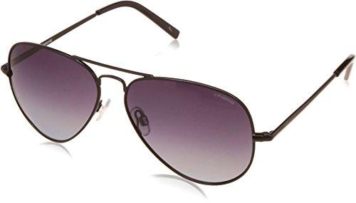 Polaroid PLD 1017/S WJ 003 Gafas de sol, Negro (Matt Black/Grey Sf Pz)