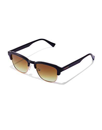 HAWKERS New Classic Sunglasses, Negro/Dorado, One Size Unisex-Adult