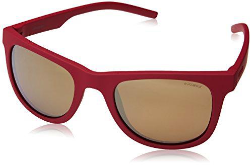 Polaroid PLD 7020/S LM C9A 52 Gafas de sol, Rojo (Red/Red)