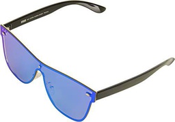 Urban Classics 103 Chain Sunglasses Gafas de sol, Negro (Blk/Blue)