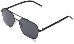 Tommy Hilfiger TH 1671/S gafas de sol, NEGRO, 55 para Hombre