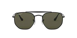 Ray-Ban 0Rb3648, Gafas de Sol Unisex Adulto, Negro (Green Classic), 51