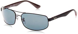 Ray-Ban Gafas de sol, Negro (Matte Black), 61