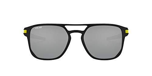 Oakley 0OO4128 Gafas de sol, Matte Black, 53 para Hombre