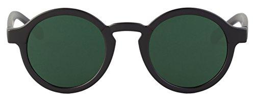 MR.BOHO, Matte black dalston with classical lenses