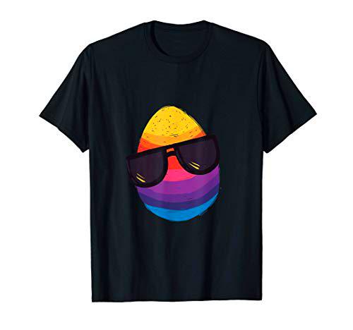 Huevo de Pascua Gafas de sol Hip Hop Easter Camiseta