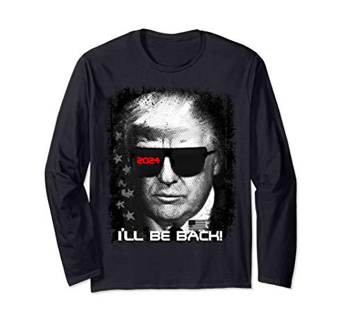 Gafas de sol épicas Trump 2024 I'll Be Back Manga Larga